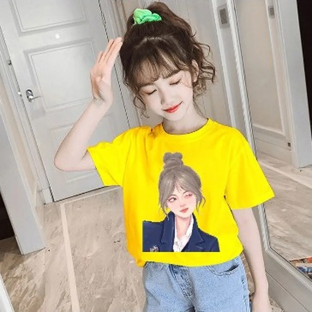 Áo Thun Bé Gái-mẫu Bg04 Từ 7kg Đến 25kg Chất Vải Mềm Thấm Hút Mồ Hôi- Be Yourself
