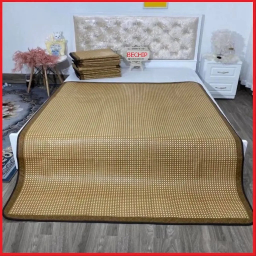 Chiếu Mây Điều Hòa Muji Xuất Nhật, Viền Lụa Cao Cấp Ctb243 - Bechip