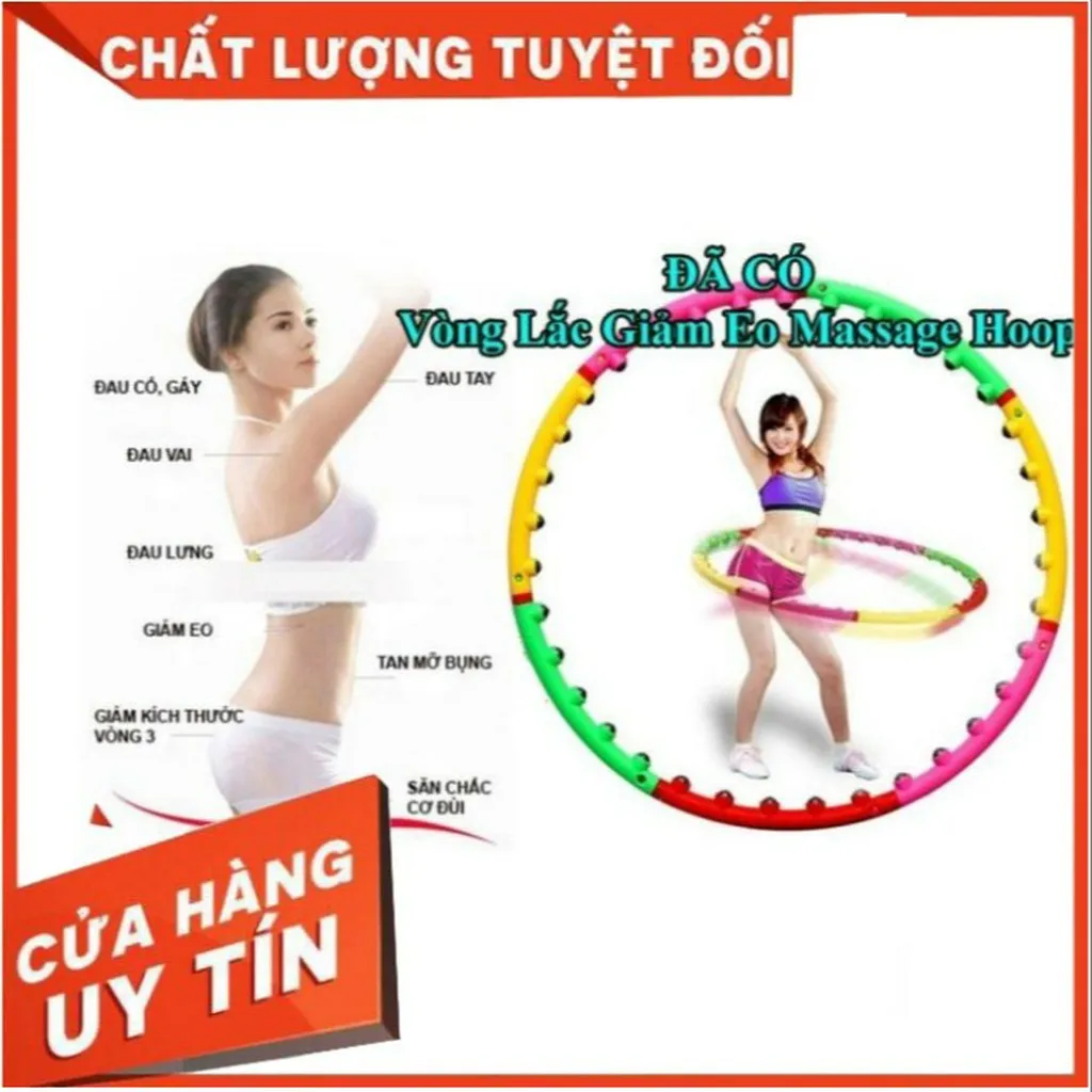 Alternative view of Vòng Lắc Eo Massage Hula Hoop Ctb247 - Bechip