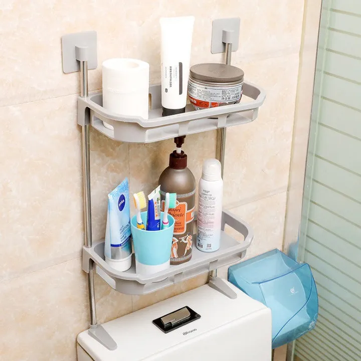 Kệ Nhựa 2 Tầng Nhà Vệ Sinh - Gdn