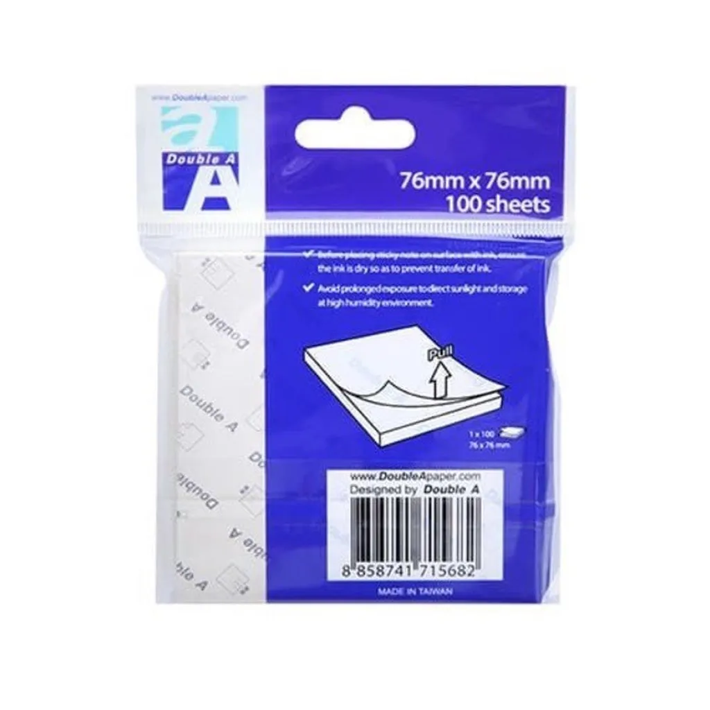 Giấy Note Vàng 3x3 Double A - Gdn
