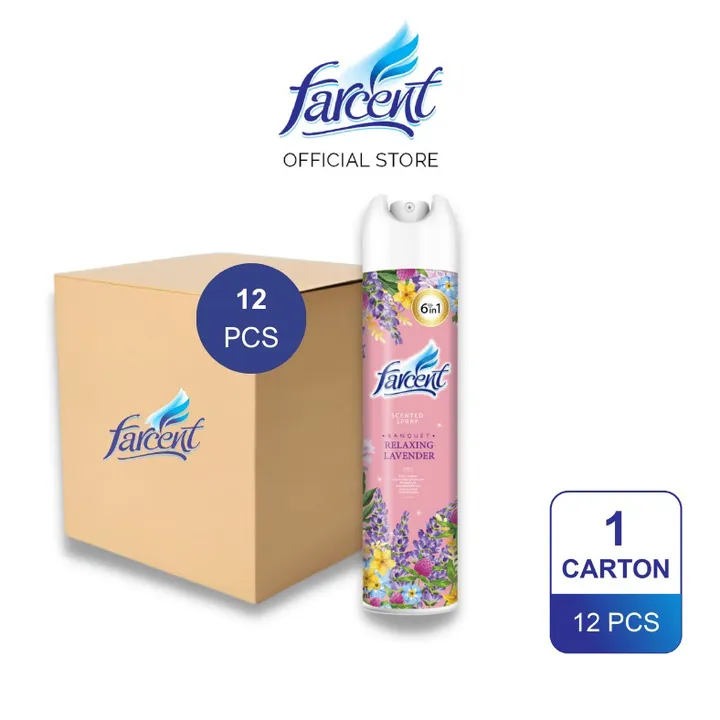 Alternative view of Thùng 12 Chai Xịt Phòng Farcent 320ml - Farcent