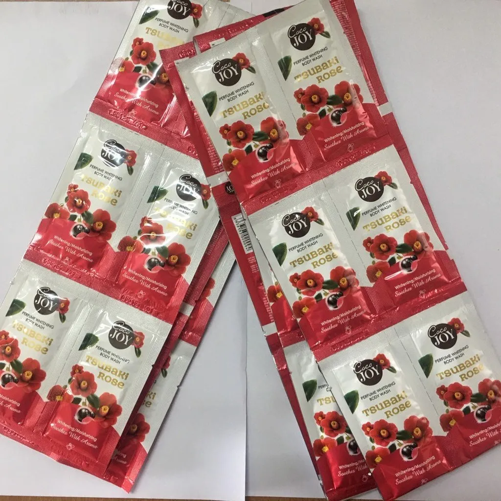 Alternative view of Sữa Tắm Hương Nước Hoa Tsubaki Rose 4 Dây X 12 Gói 6g - Coco Joy