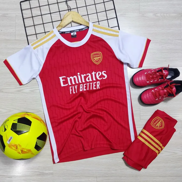 Bộ Quần Áo Bóng Đá Trẻ Em Clb Arsenal Sân Nhà Jpbd1te - Zinpro