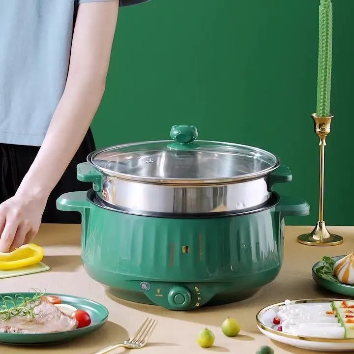 Nồi Lẩu Điện Jn28cm Nút Cơ - Gdn