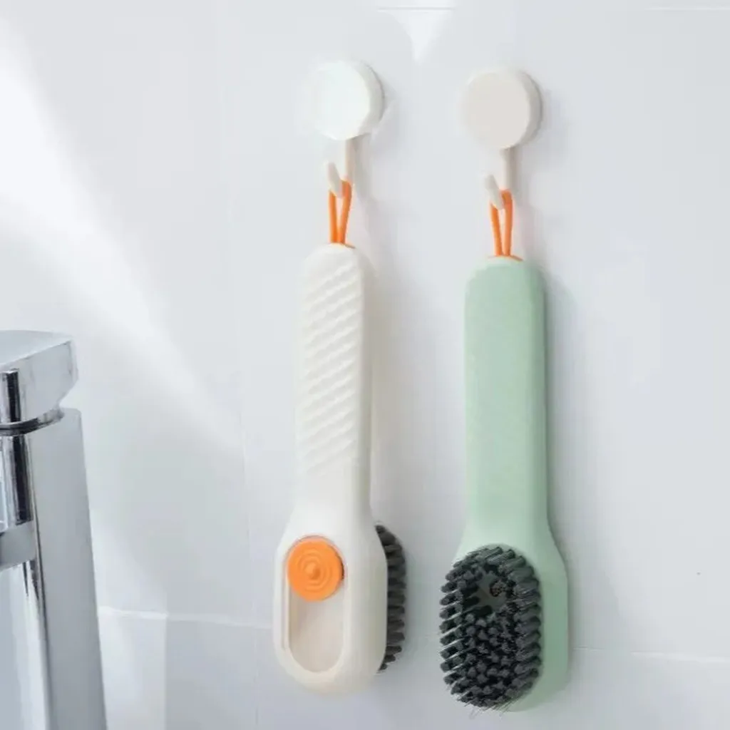 Bàn Chải Chà Giày Có Ngăn Đựng Xà Phòng - Gdn