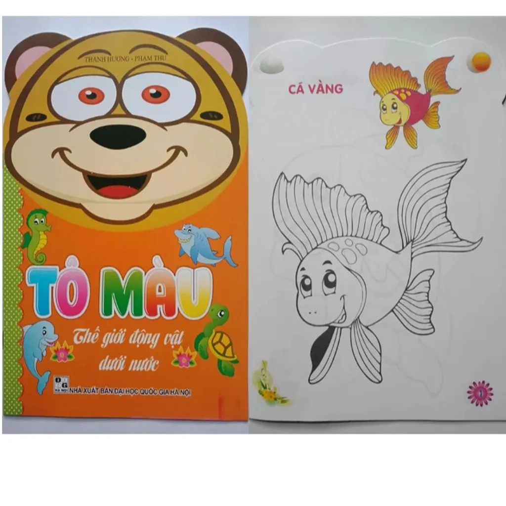 Alternative view of Bộ 8 Quyển Sách Tô Màu Cho Bé Theo Nhiều Chủ Đề Khác Nhau Ctb271 - Bechip