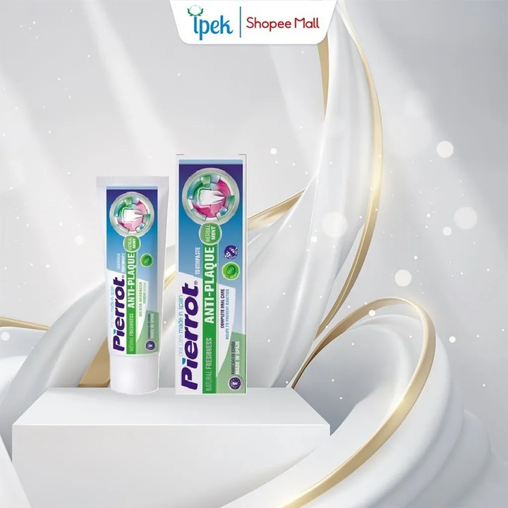 Alternative view of [ Mua 2 Tặng 1 Xịt Thơm Miệng ] Kem Đánh Răng Chống Hình Thành Mảng Bám 75ml-pierrot