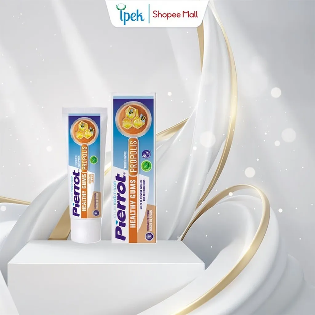 Alternative view of [ Mua 2 Tặng 1 Xịt Thơm Miệng ] Kem Đánh Răng Keo Ong Chắc Khỏe Nướu 75ml-pierrot