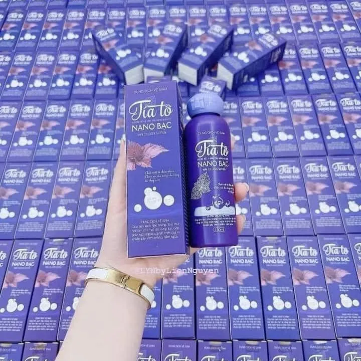Dung Dịch Vệ Sinh Tía Tô Nano Bạc Ngừa Viêm Nhiễm Nấm Ngứa 150ml - Diophaco