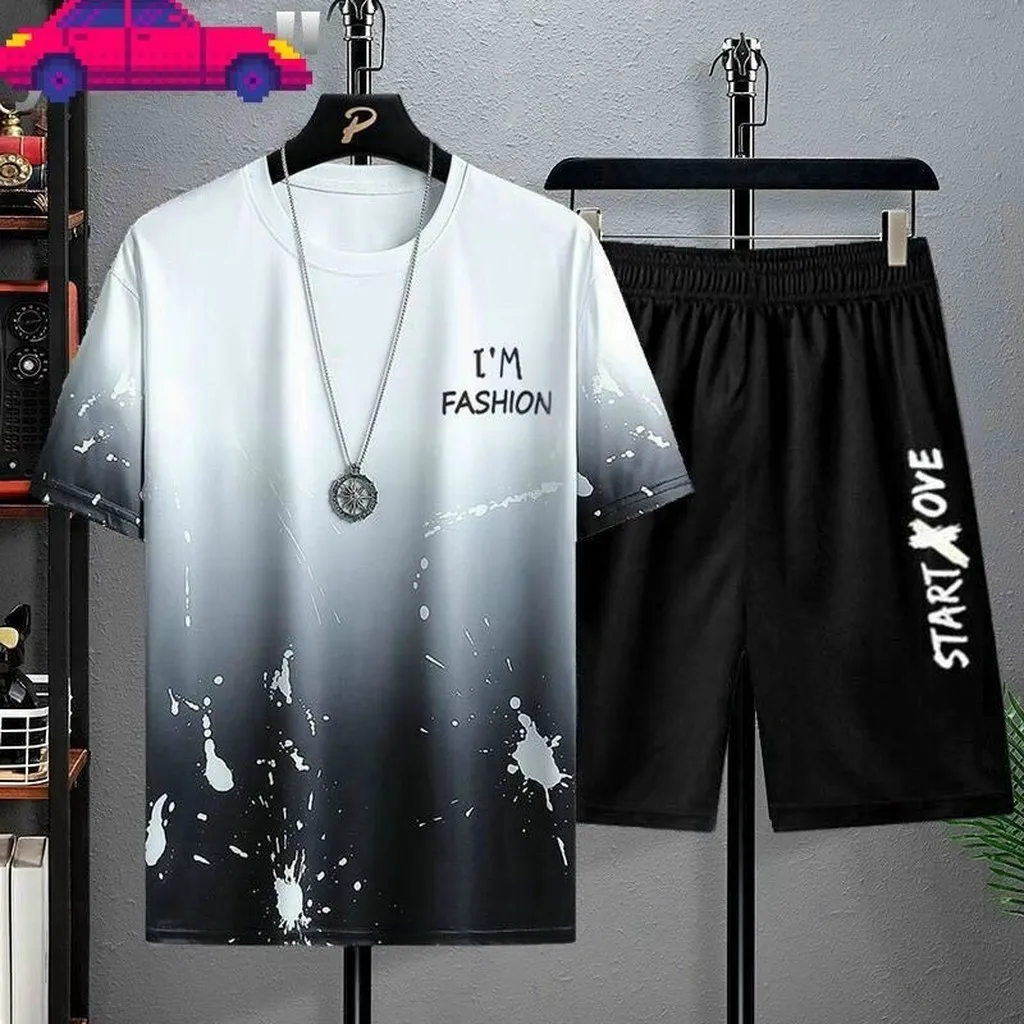 Alternative view of Đồ Bộ Thể Thao Nam Thun Lạnh Loang I'm Fashion - Ausa House
