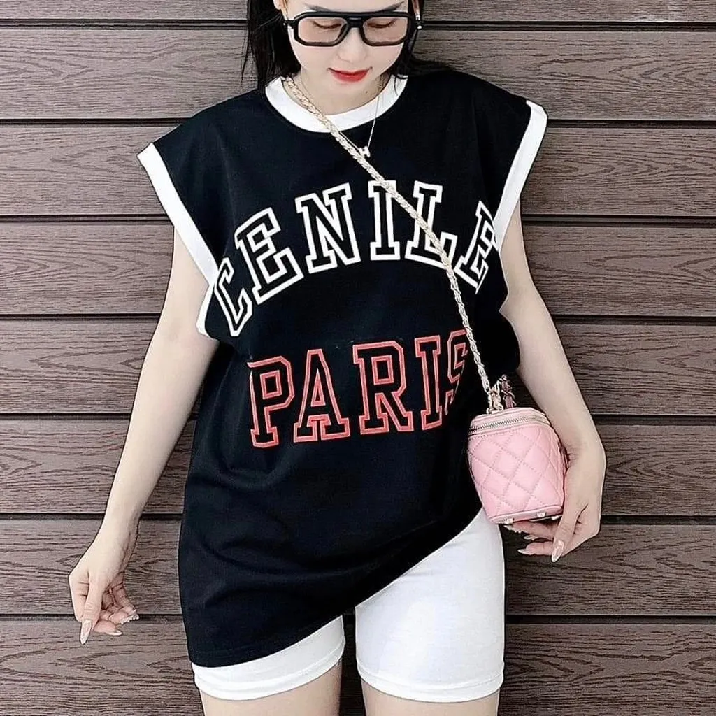 Alternative view of Đồ Bộ Nữ Áo Sát Nách Phối Quần Legging Celine - Ausa House