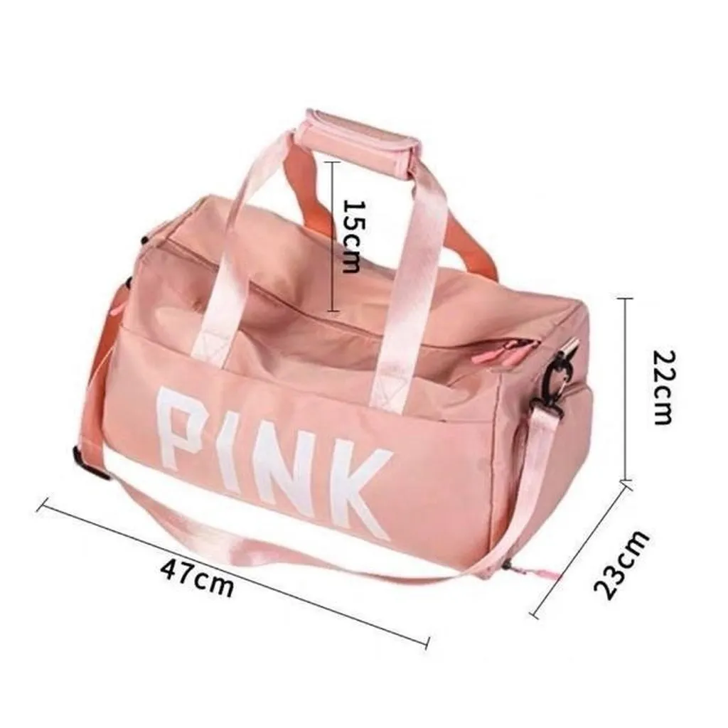 Alternative view of Túi Du Lịch Pink 2 Tầng Gấp Gọn Cao Cấp Pp144 - Pipi Store