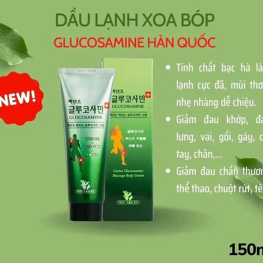 Alternative view of Dầu Xoa Bóp Lạnh Giảm Đau Nhức Cơ Xương Khớp Hàn Quốc - Nadamcos
