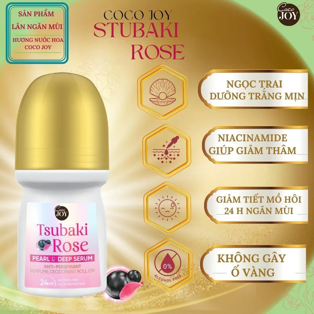 Alternative view of Lăn Ngăn Mùi Hương Nước Hoa Tsubaki Rose 50 Ml -coco Joy
