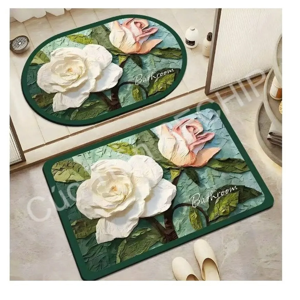 Alternative view of Thảm Chùi Chân 3d Bali Siêu Thấm Ctb284 - Bechip
