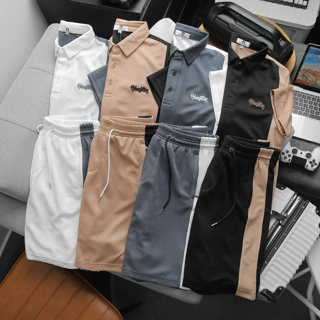 Set Bộ Nam Houston Chất Cotton Tổ Ong P180 - Lady's Passion