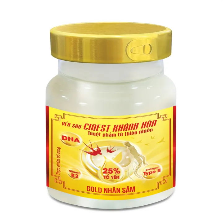 (lọ) Yến Sào Cinest 25% Gold Nhân Sâm 70ml - Franci