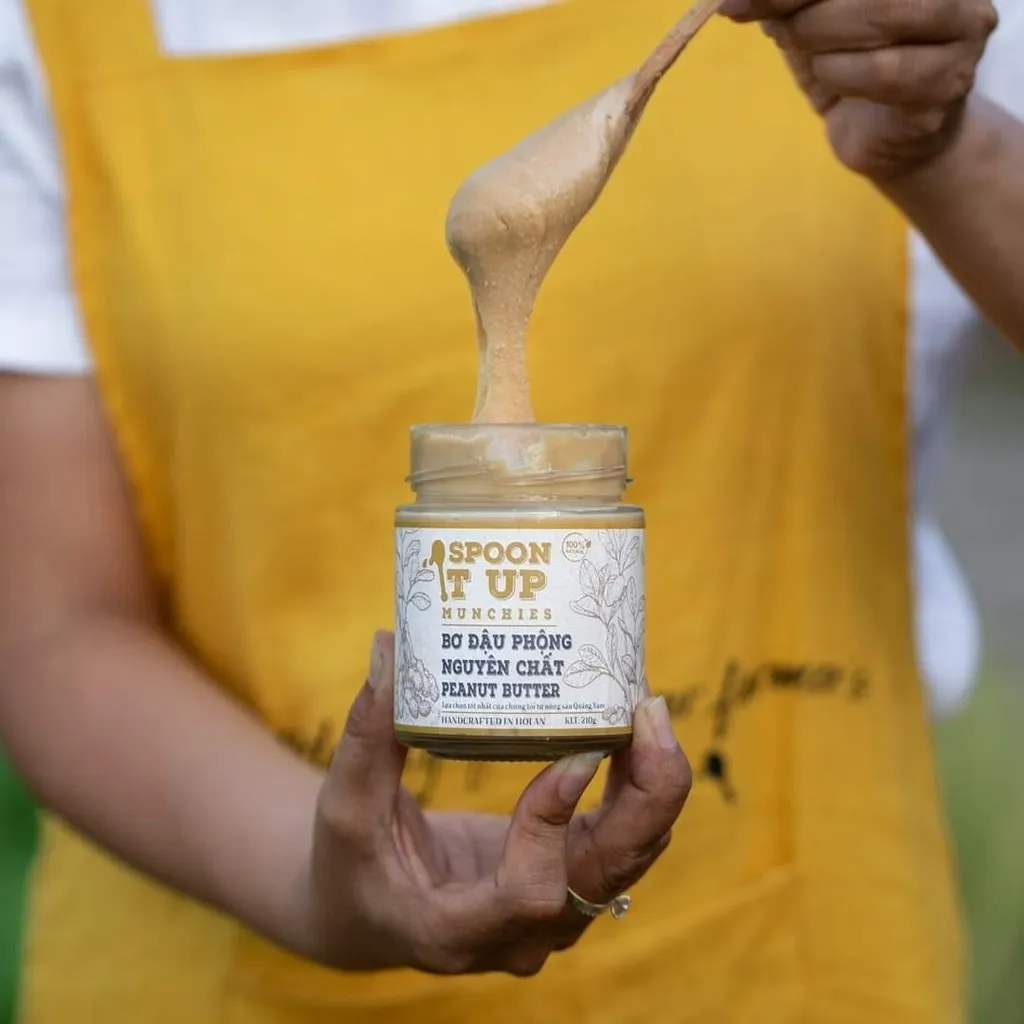 Alternative view of Bơ Đậu Phộng Nguyên Chất 210g- Hoàn Toàn Tự Nhiên- Không Đường- Spoon It Up