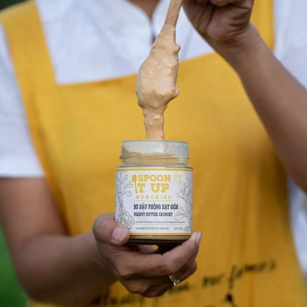 Alternative view of Bơ Đậu Phộng Hạt Giòn- Hoàn Toàn Tự Nhiên- Không Đường- Crunchy Peanut Butter - Spoont It Up