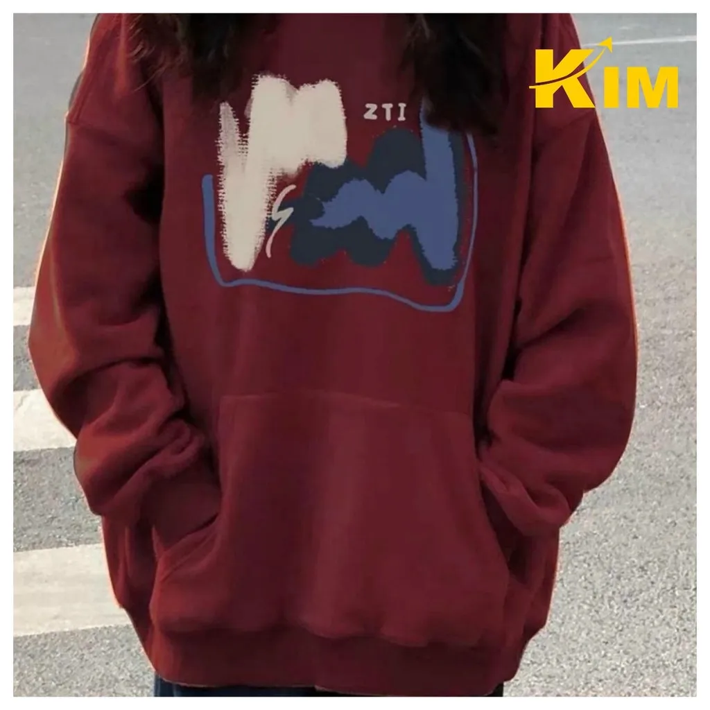 Áo Khoác Hoodie Nỉ Ngoại Unisex Its Free Size - Kim