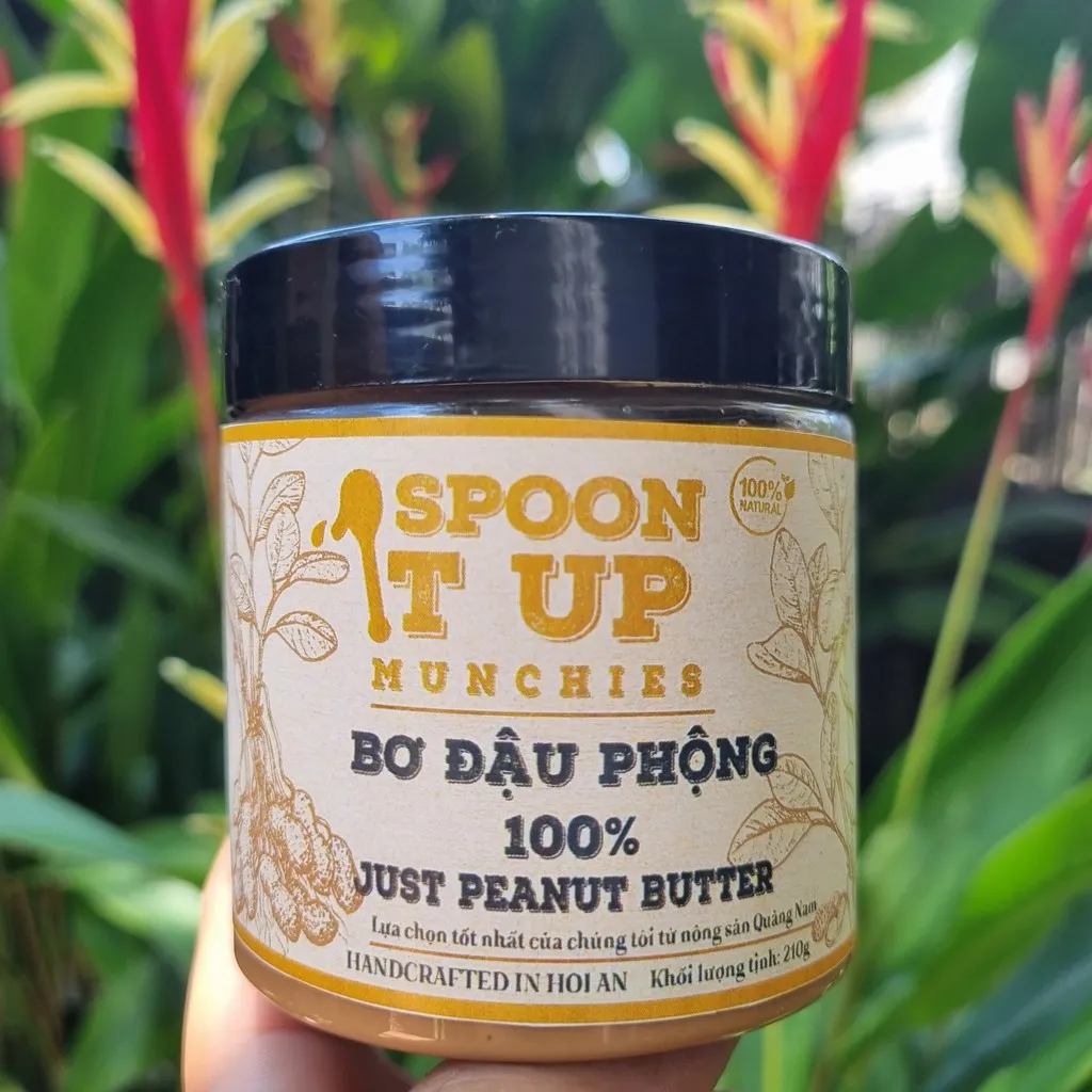 Alternative view of Bơ Đậu Phộng 100%- Hoàn Toàn Tự Nhiên- Không Đường - Vegan- Spoon It Up