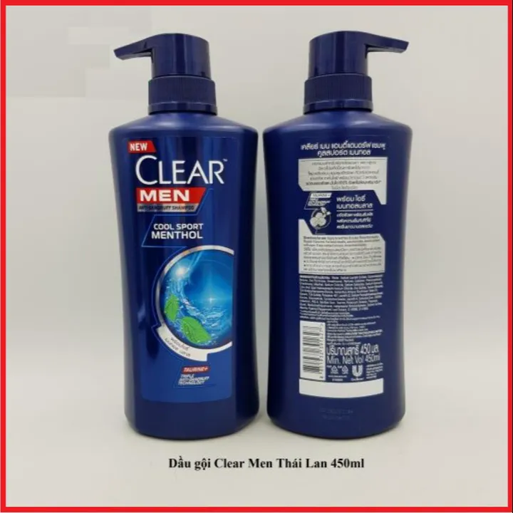 Alternative view of Dầu Gội Clear Men - Clear Bạc Hà Thái Lan 400ml Ctb295 - Bechip