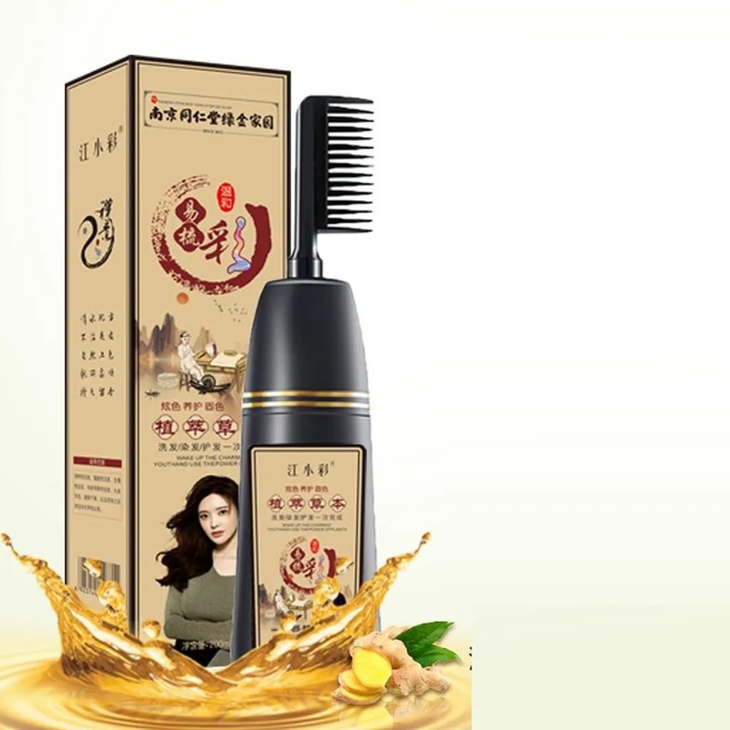 Lược Nhuộm Tóc Đen Nội Địa Trung 200ml - Gdn