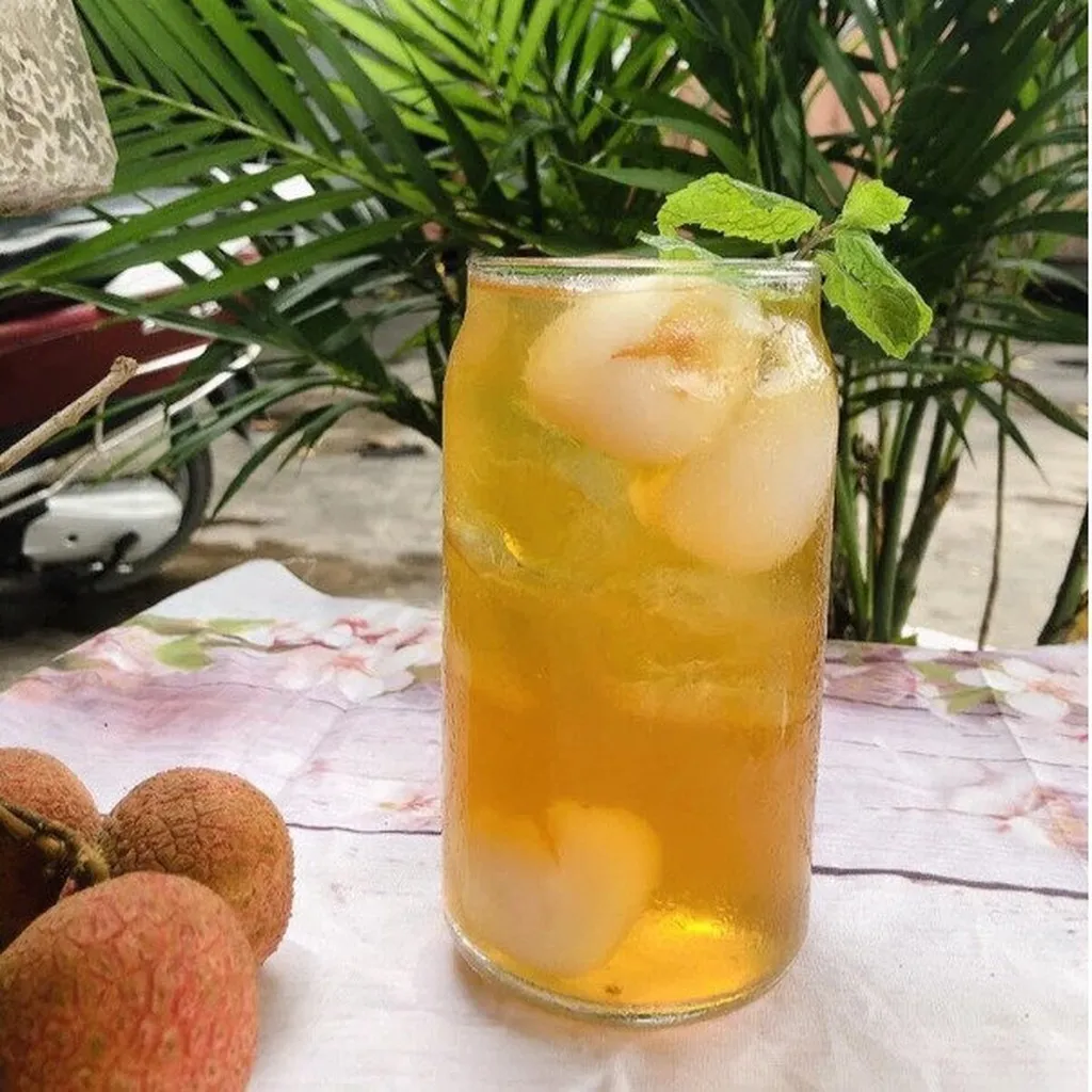 Alternative view of [thùng 10kg] Bột Trà Vải Hòa Tan Tiện Lợi, Giàu Vitamin C, Không Chứa Chất Bảo Quản U010 - Lady's Passion