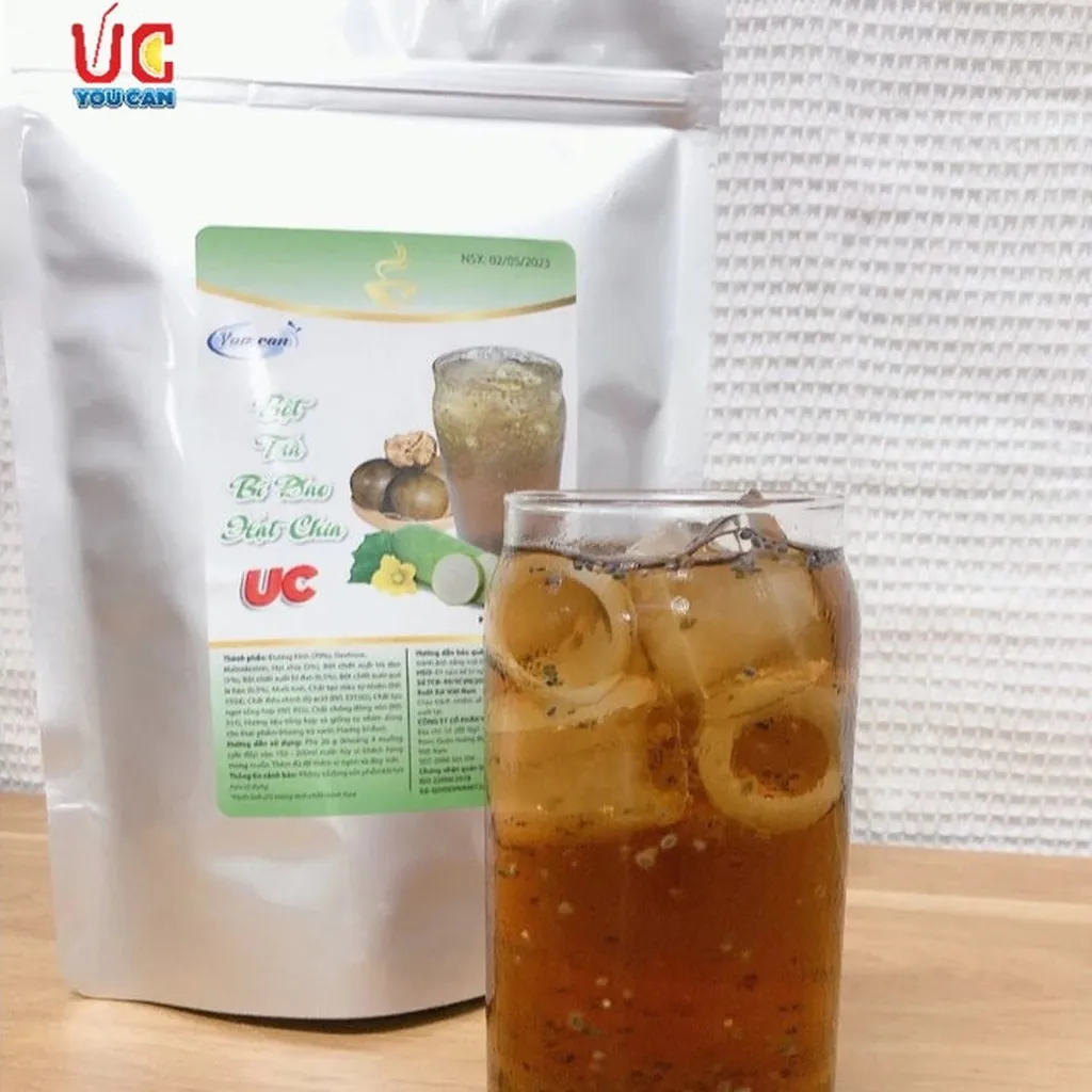 Alternative view of [thùng 10kg] Bột Trà Bí Đao Hạt Chia Hòa Tan Tiện Lợi, Giàu Vitamin C, Không Chứa Chất Bảo Quản U012 - Lady's Passion