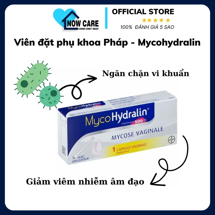 Viên Đặt Phụ Khoa Pháp - Mycohydralin