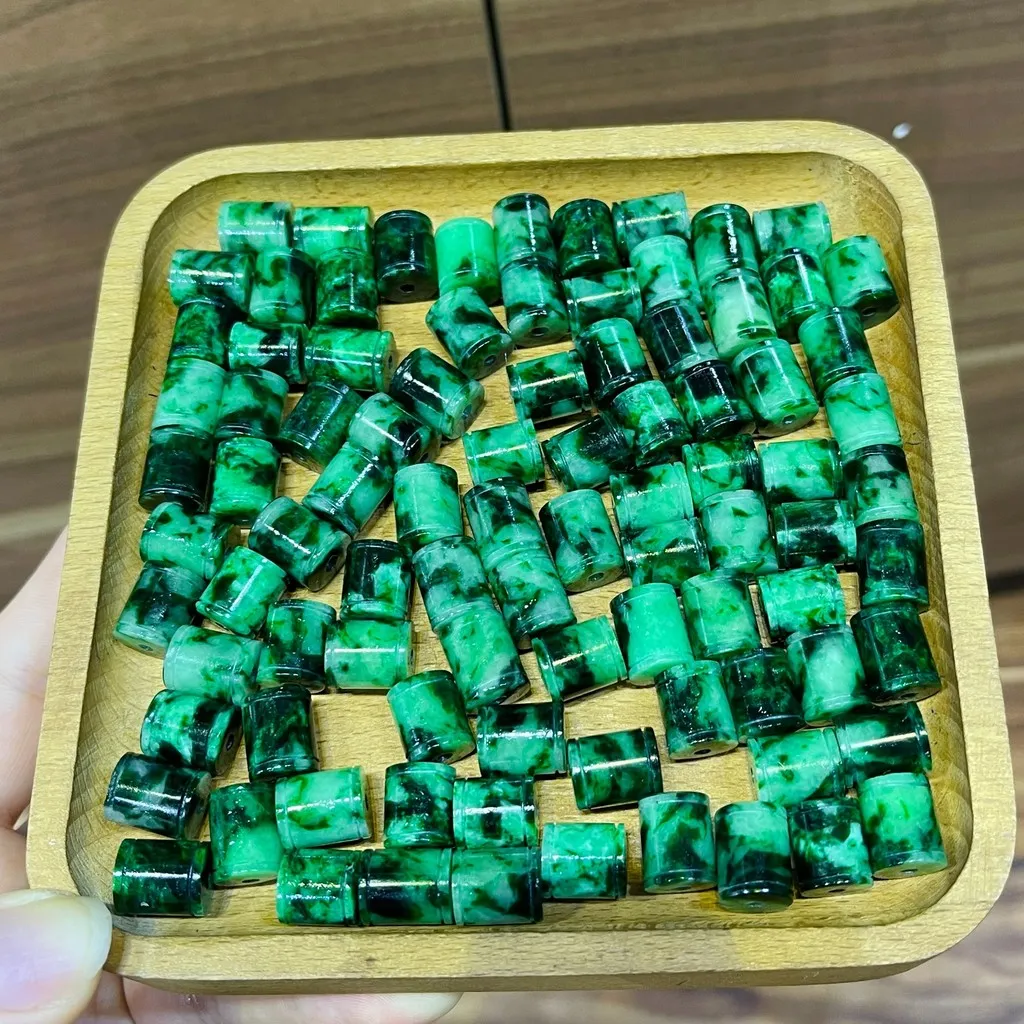 Lu Thống Ngắn Ngọc Cẩm Thạch Sơn Thủy Thiên Nhiên - Thắng Giang