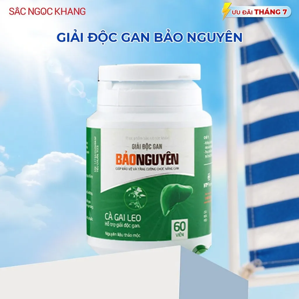 Giải Độc Gan Bảo Nguyên - Hỗ Trợ Thải Độc Gan Bằng Thảo Dược - Bảo Nguyên