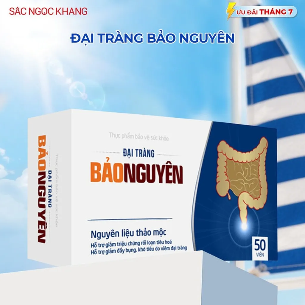 Đại Tràng Bảo Nguyên - Giải Pháp Cho Đại Tràng Khoẻ Mạnh - Bảo Nguyên