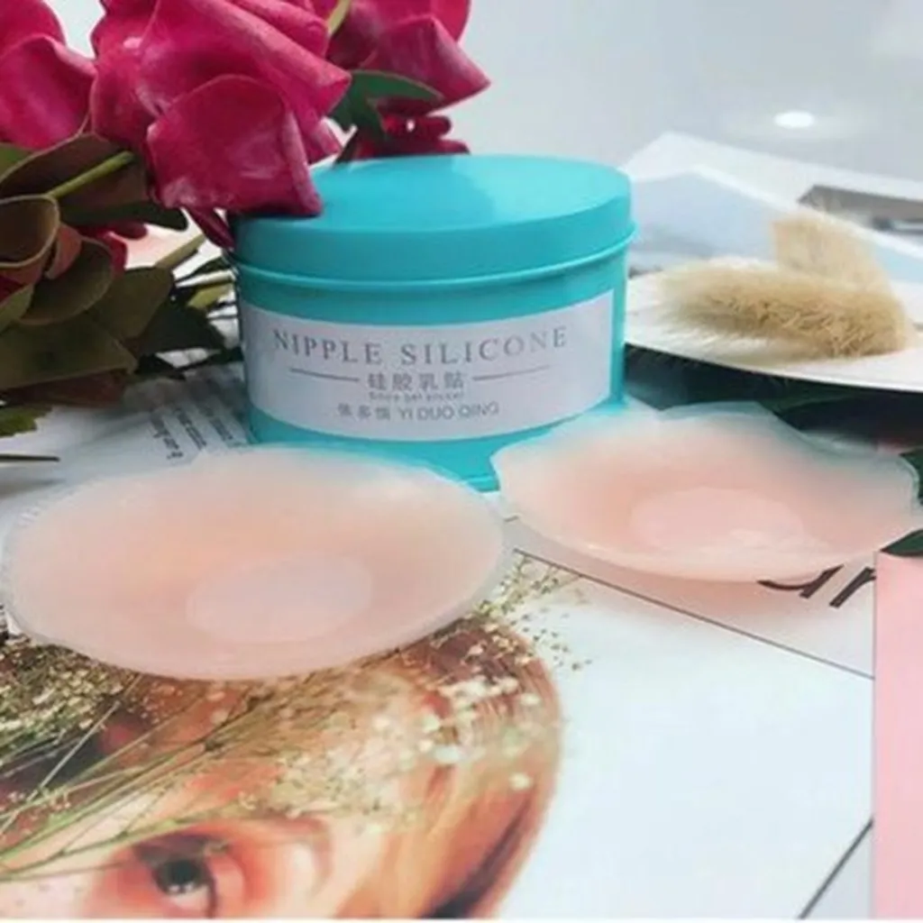 Alternative view of Combo 4 Cặp Dán Ngực Hộp Thiếc Nipple Silicone - Su Clothing