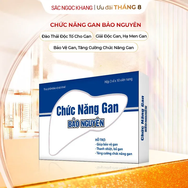 Chức Năng Gan Bảo Nguyên (hộp 30 Viên) - Bảo Nguyên