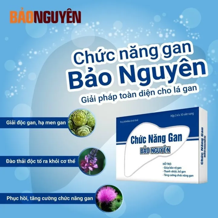 Alternative view of Chức Năng Gan Bảo Nguyên (hộp 30 Viên) - Bảo Nguyên