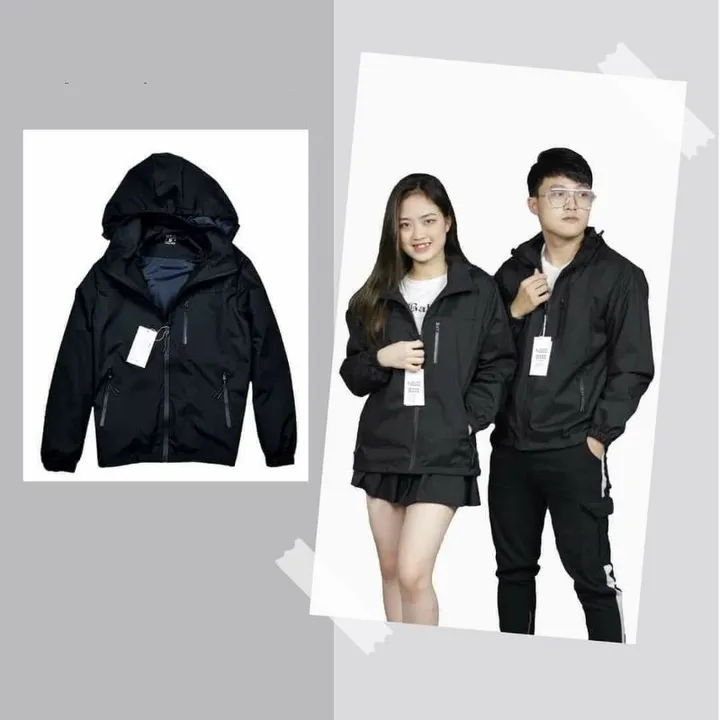 Áo Gió Nam Nữ 2 Lớp, 3 Khóa Kéo Chất Liệu Vải Tráng Bạc Chống Nước Sldcg10 - Diepchi Fashion