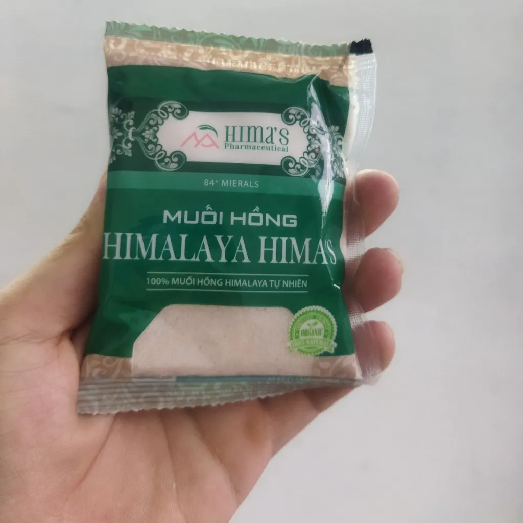 Muối Hồng Himalaya 100g Dạng Mịn - Hima`s Pharmaceutical