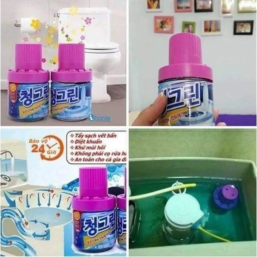 Alternative view of Lọ Thả Bồn Cầu Hàn Quốc 180g Màu Ngẫu Nhiên - Su