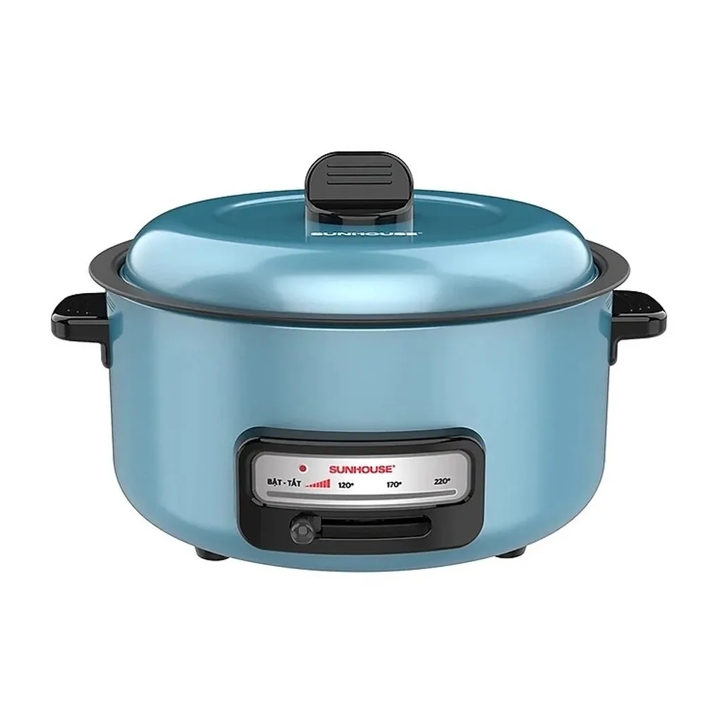 Alternative view of Nồi Lẩu Đa Năng Sunhouse Shd4527 - Lòng Nồi Chống Dính Cao Cấp, Dung Tích 3.5l, Công Suất 1300w Ctb327 - Bechip