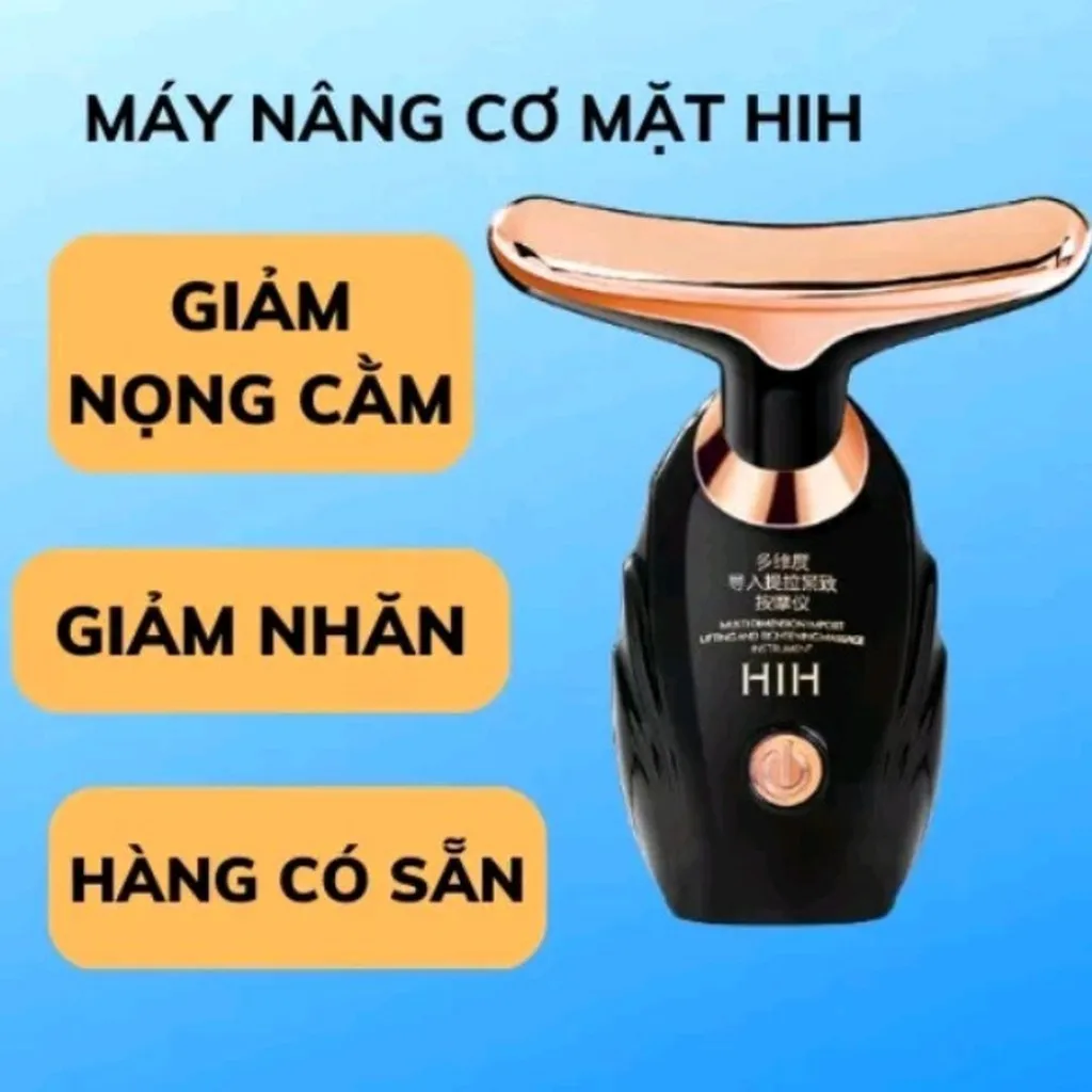 Máy Massage Nâng Và Làm Săn Chắc Da Mặt Đa Chiều Hih Giúp Nâng Cơ Mặt, Nâng Cơ Xoá Nhăn - Shop Mẹ Bống