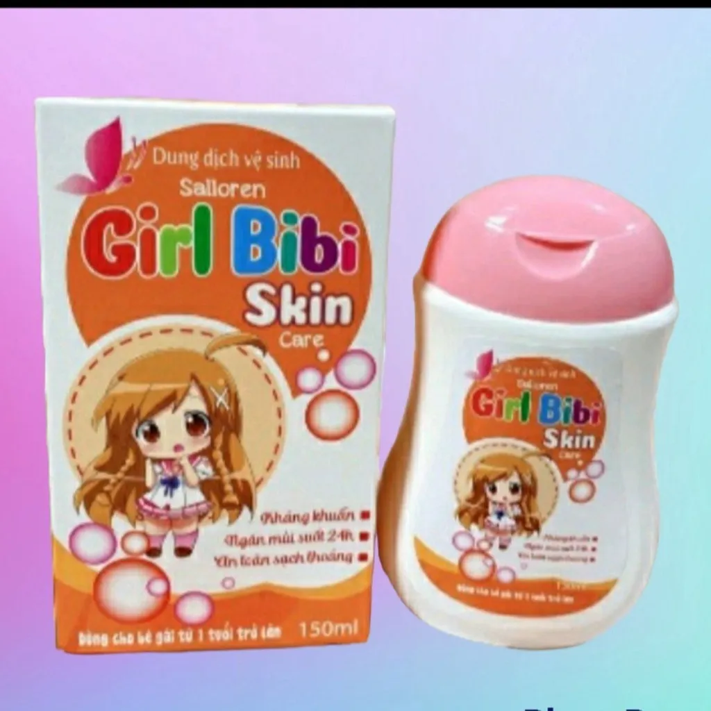 Alternative view of Dung Dich Vệ Sinh Cho Bé Salloren Girl Bibi Skin Care - Shop Mẹ Bống