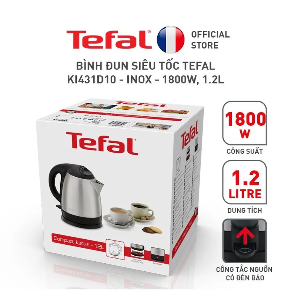 Alternative view of Ấm Siêu Tốc Tefal Ki431d10 - Tefal
