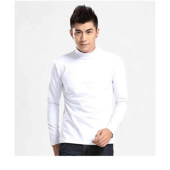Alternative view of Áo Giữ Nhiệt Cổ 3cm Bên Trong Lót Nỉ Cho Bạn Nam Sldca92 - Diepchi Fashion