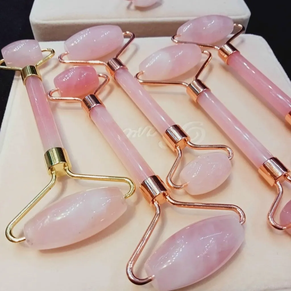 Cây Lăn Thạch Anh Hồng Chuẩn Thiên Nhiên Matxa - Thắng Giang