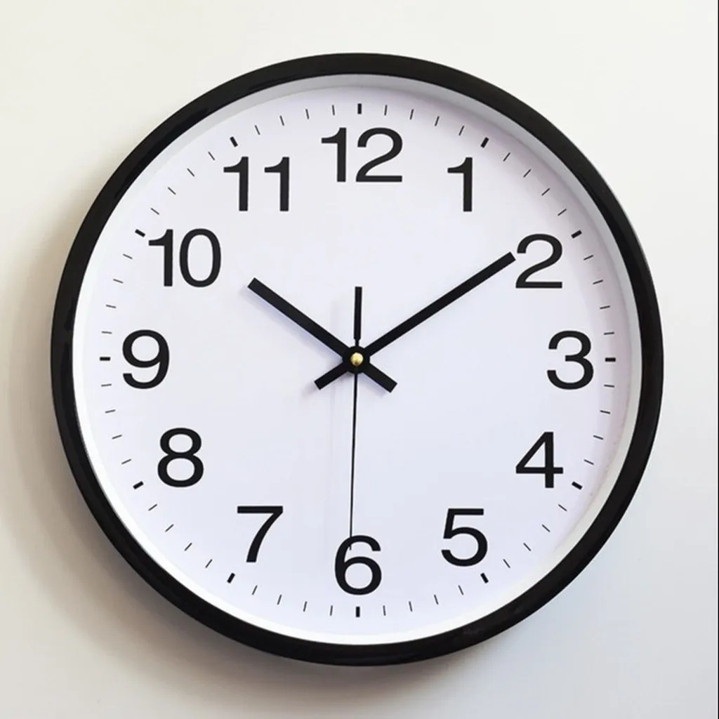 Đồng Hồ Treo Tường Kích Thước Lớn Đường Kính 30cm, Đồng Hồ Treo Tường Trang Trí - Cheap&good
