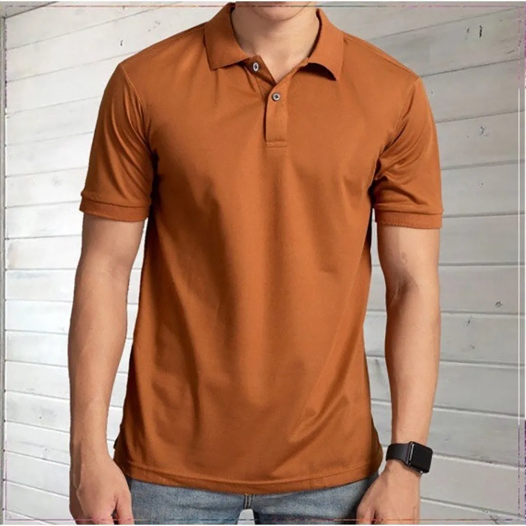 Áo Thun Polo Nam Trơn Cổ Bẻ Thun Cotton Co Giãn 4 Chiều - Lê Phương Boutique