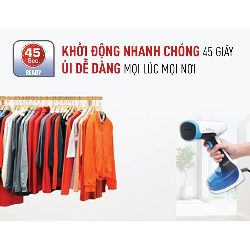 Alternative view of Bàn Ủi Hơi Nước Cầm Tay Dạng Du Lịch Tefal Dt7000e0 - Tefal