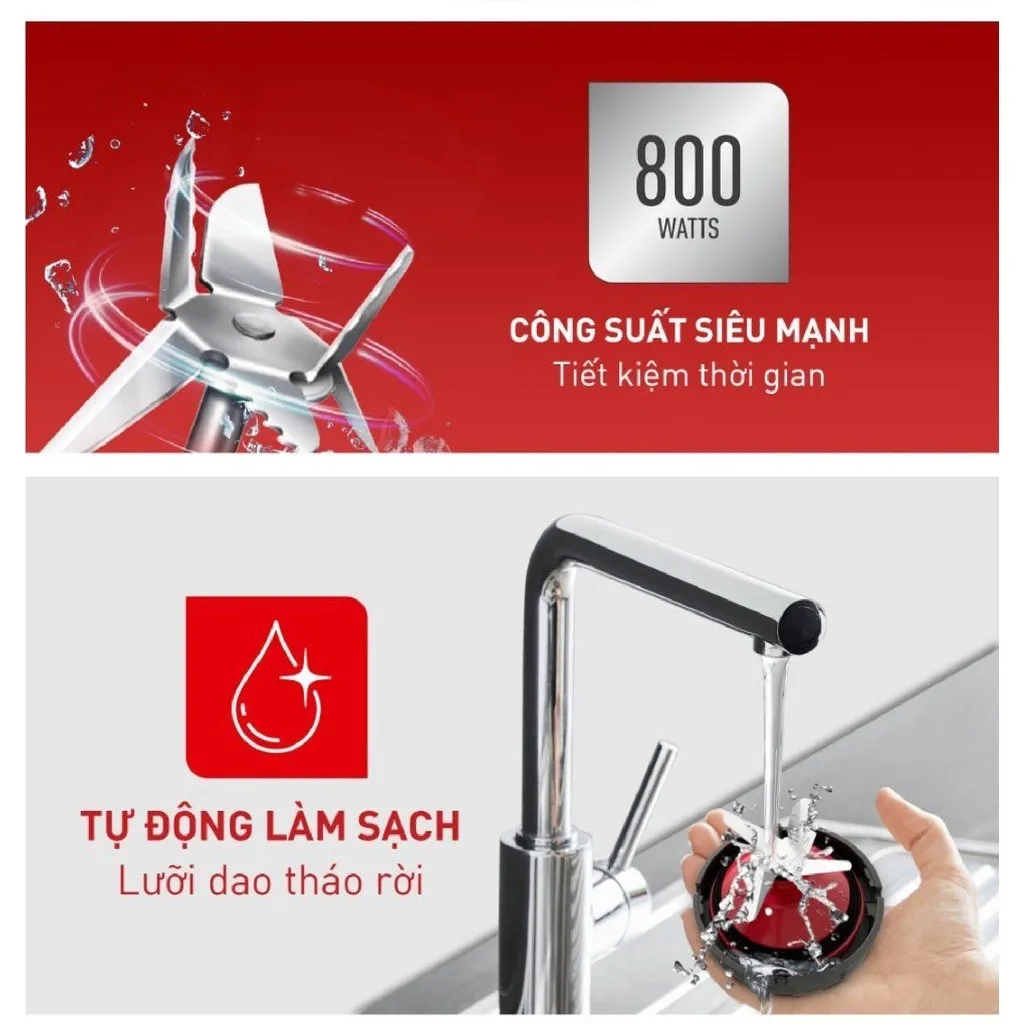 Alternative view of Máy Xay Sinh Tố Tefal Bl477566 - Tefal